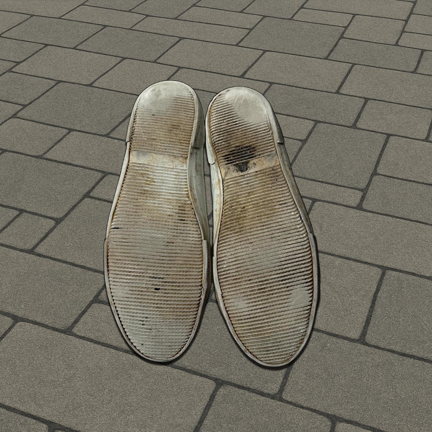 SS05 Undercover Green Skull Shoes