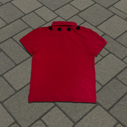 Givenchy Red Star Polo Shirt