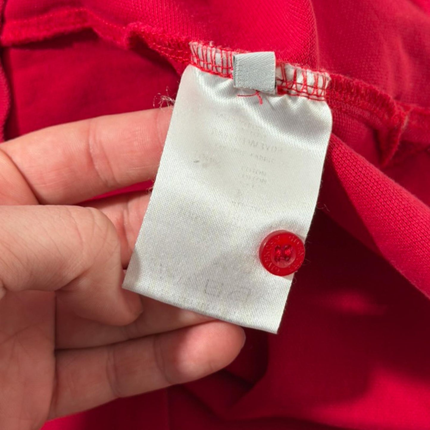 Givenchy Red Star Polo Shirt