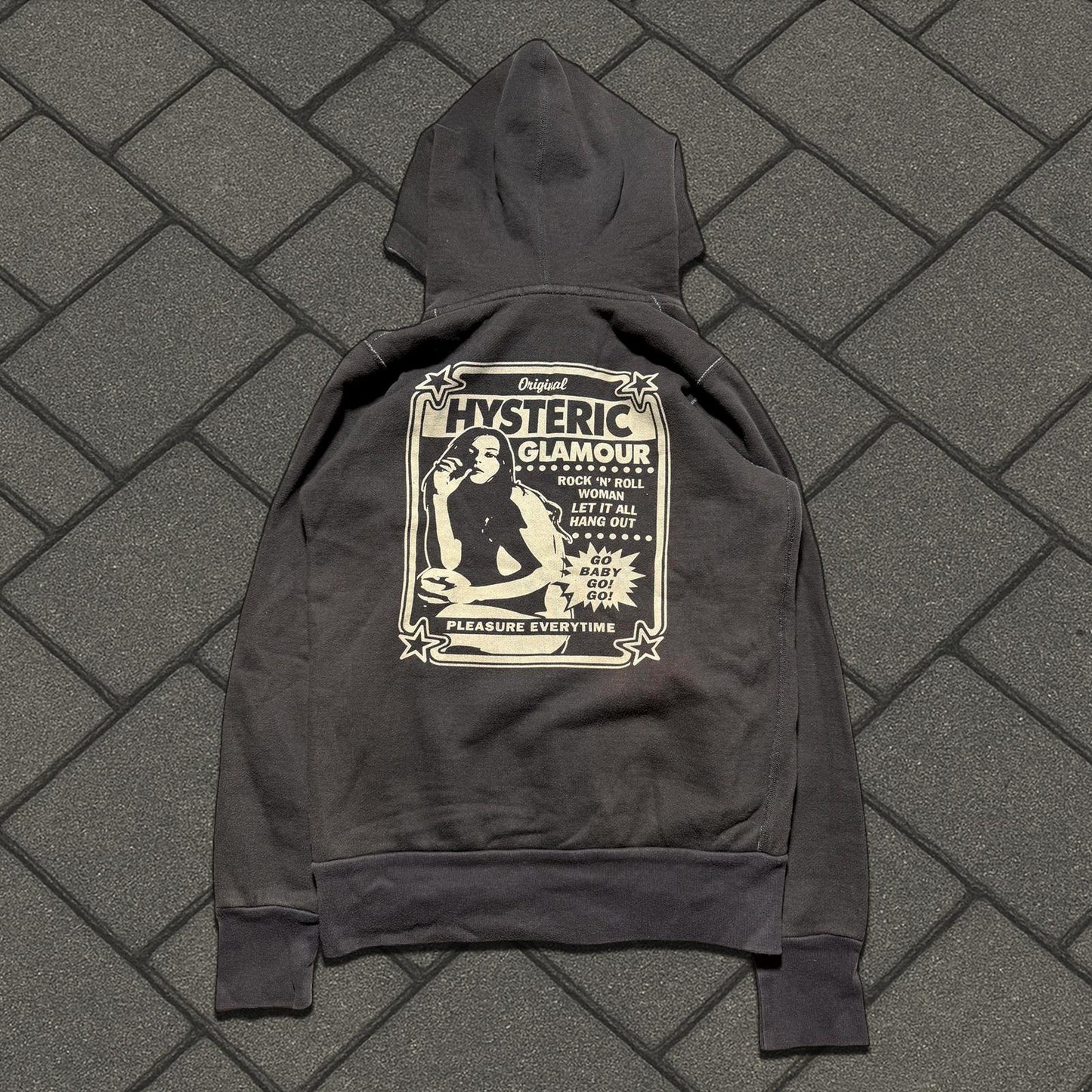 Hysteric Glamour Shearling Hoodie