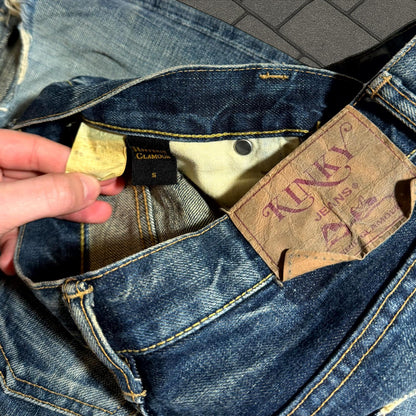 Hysteric Glamour Low Rise Studded Denim
