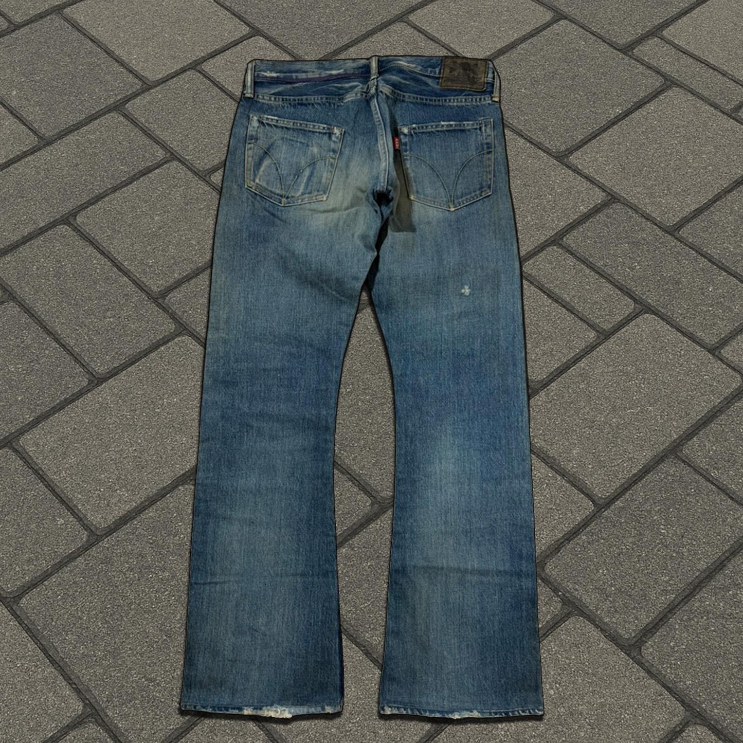 Hysteric Glamour Flared ‘Chaos Bringer’ Denim
