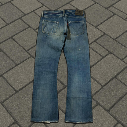 Hysteric Glamour Flared ‘Chaos Bringer’ Denim