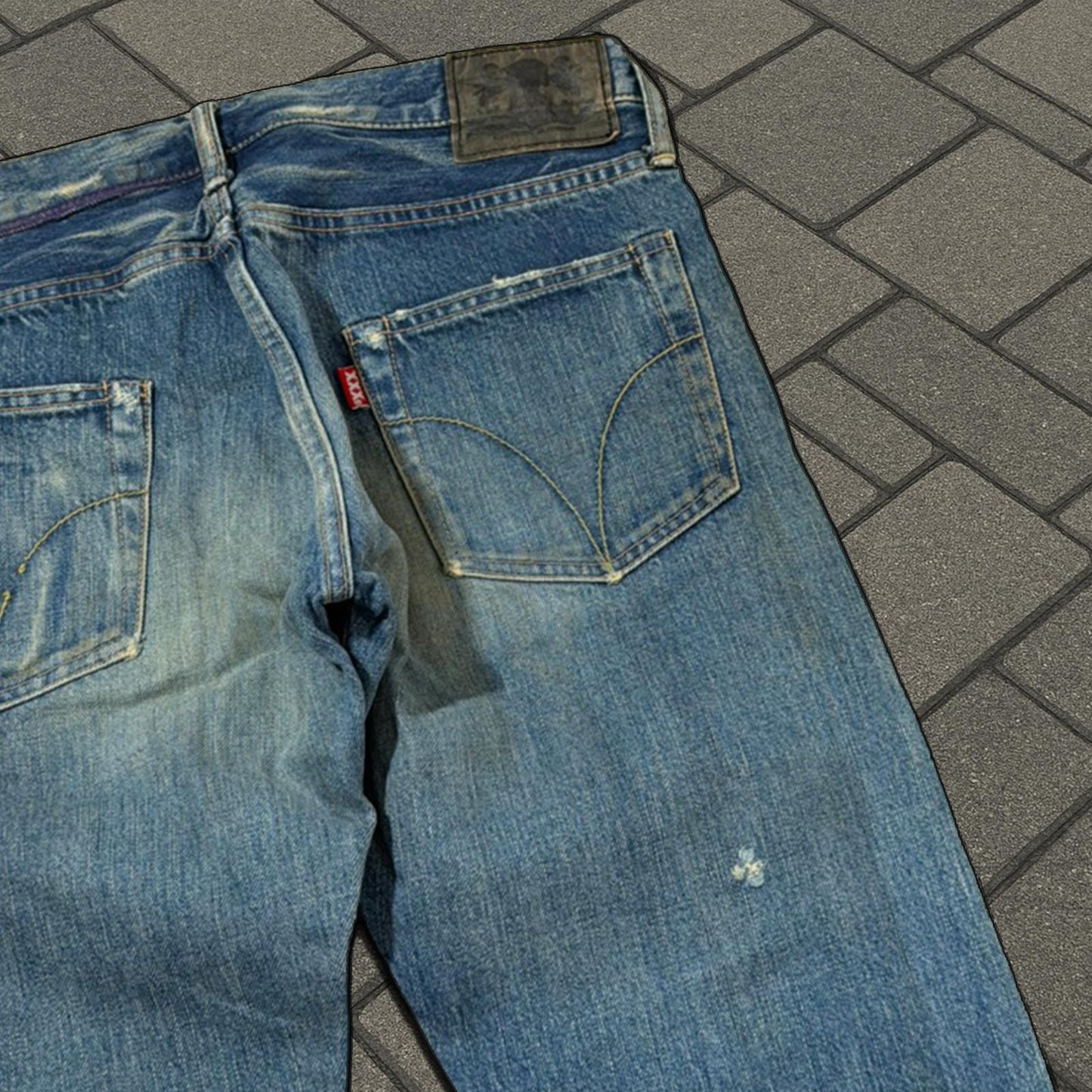 Hysteric Glamour Flared ‘Chaos Bringer’ Denim