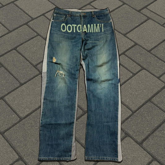 AW02 Undercover ‘IMMADTOO’ Hybrid Denim