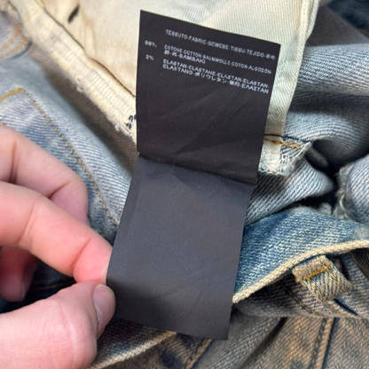 FW14 Saint Laurent Paris D02 Crash Denim