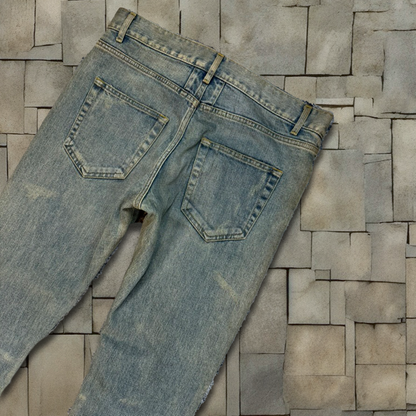 FW14 Saint Laurent Paris D02 Crash Denim