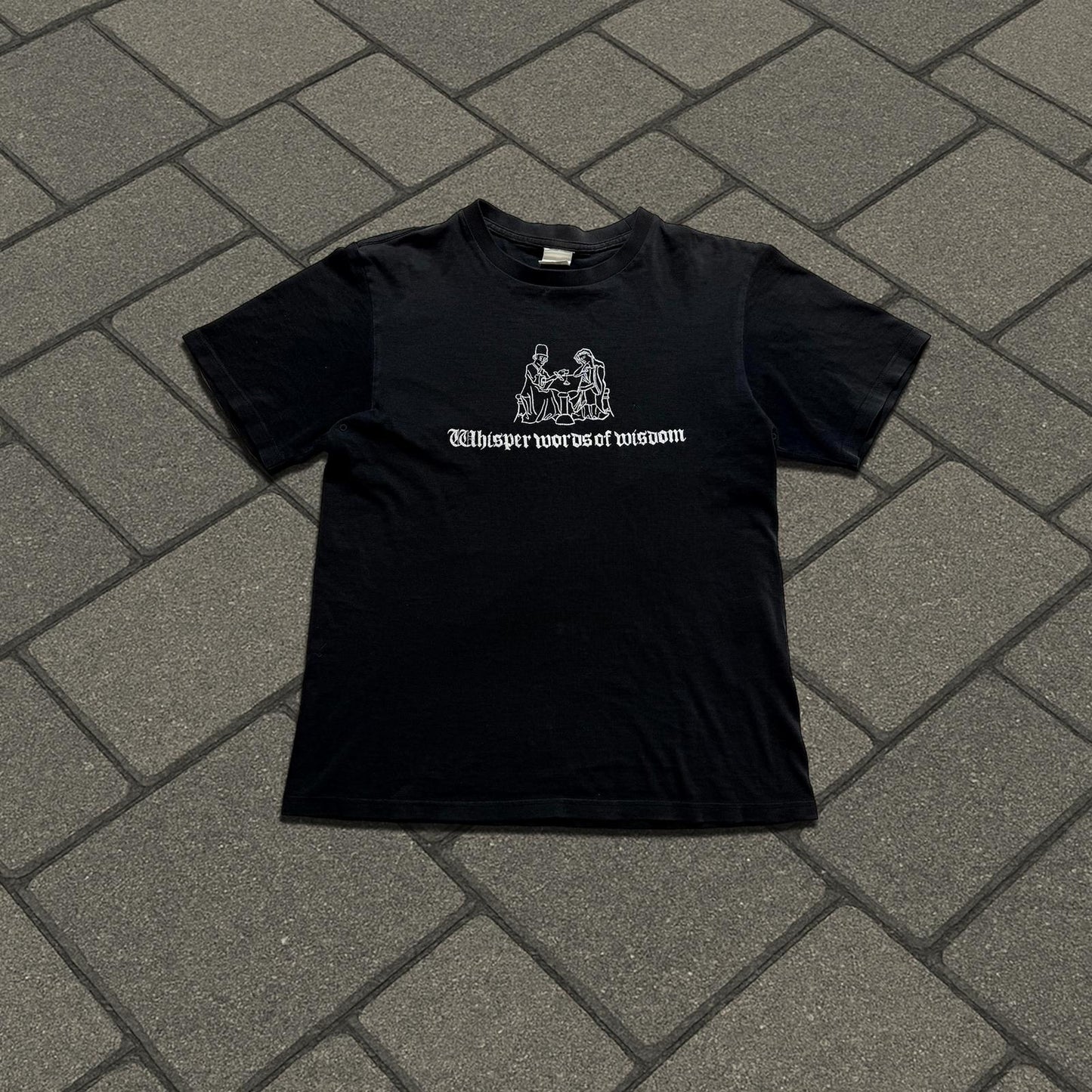 AW02 Number (N)ine ‘Whisper Words of Wisdom’ Tee