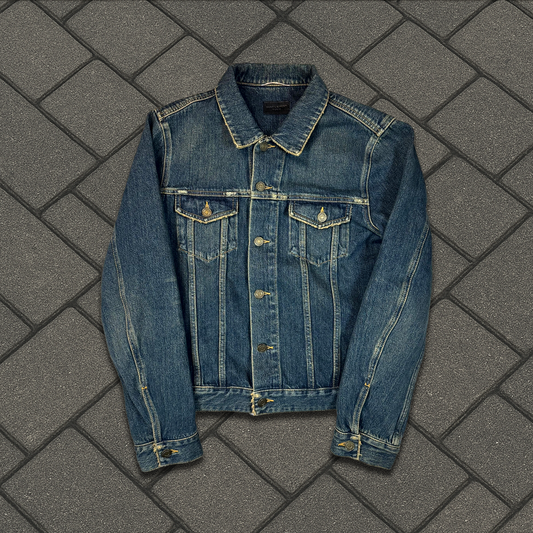 FW15 Saint Laurent Paris Denim Jacket