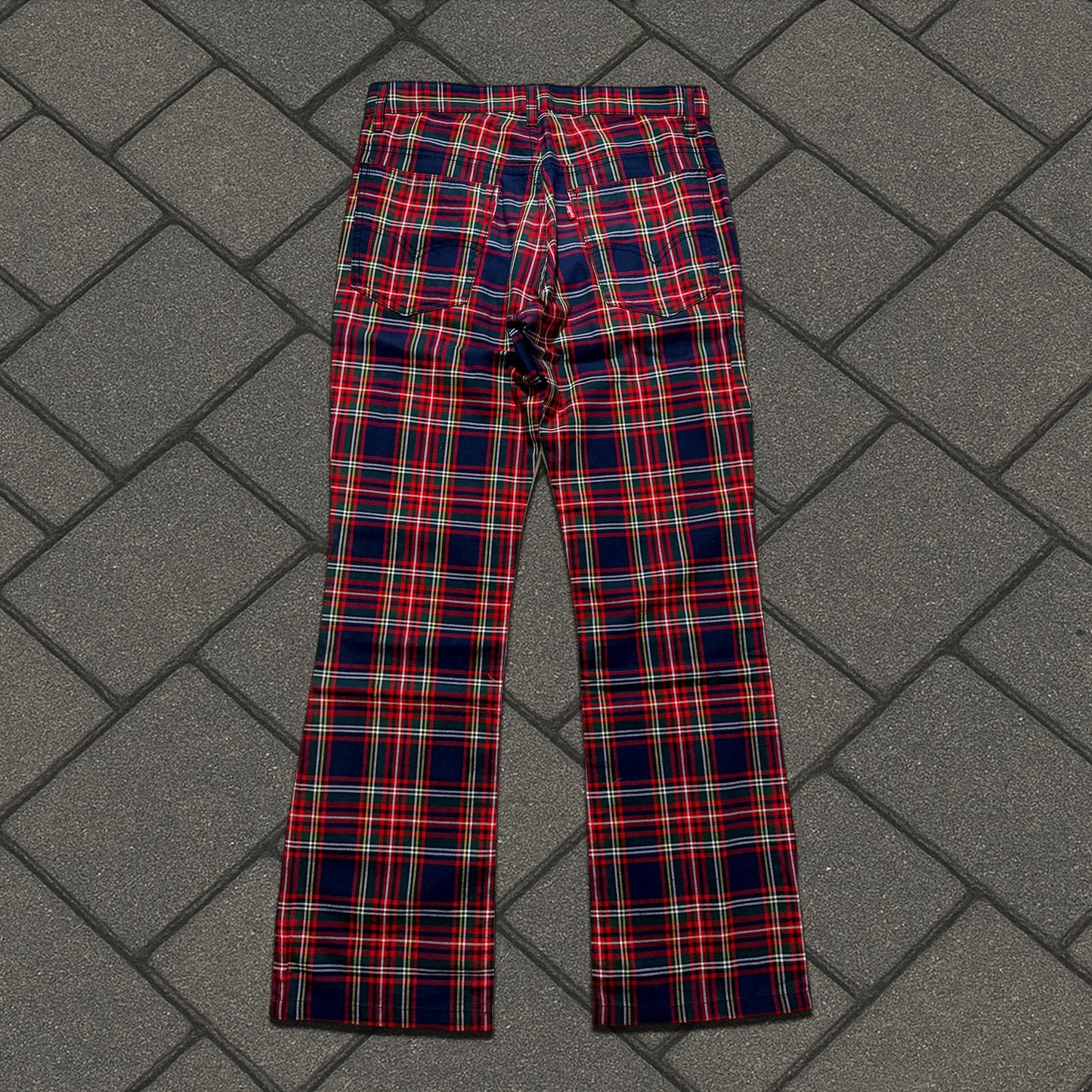 AD2001 Junya Watanabe Plaid Poem Pants