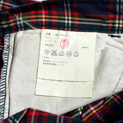 AD2001 Junya Watanabe Plaid Poem Pants