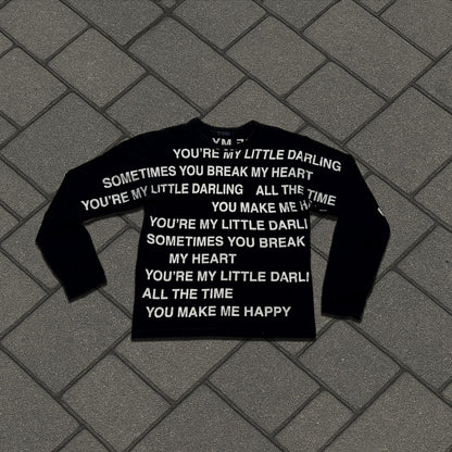 AD2001 Junya Watanabe Poem Longsleeve