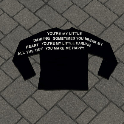 AD2001 Junya Watanabe Poem Longsleeve