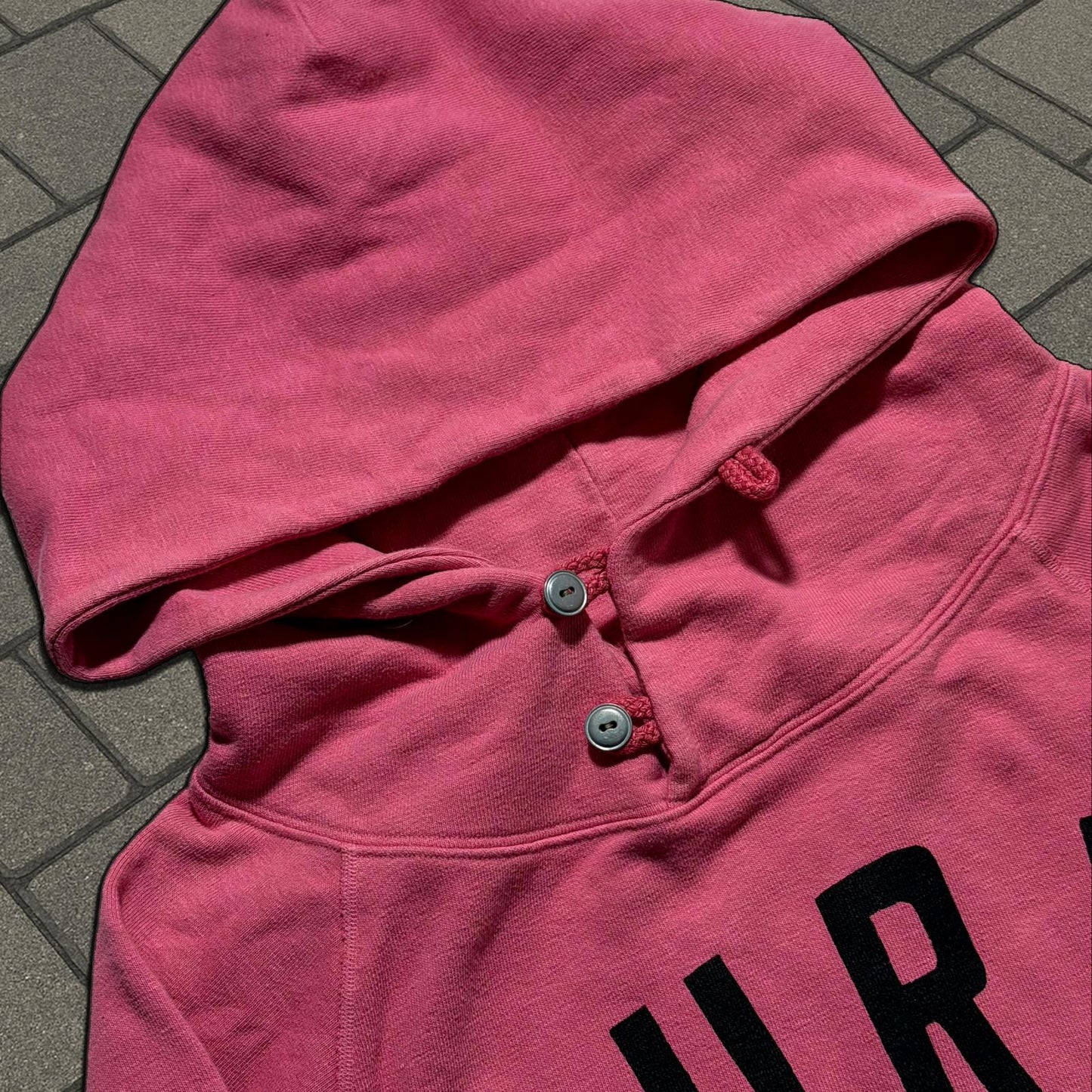 Kapital Pink Surf Hoodie