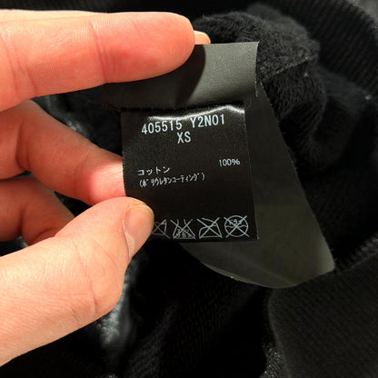 SS16 Saint Laurent Paris Wax Coated Hoodie