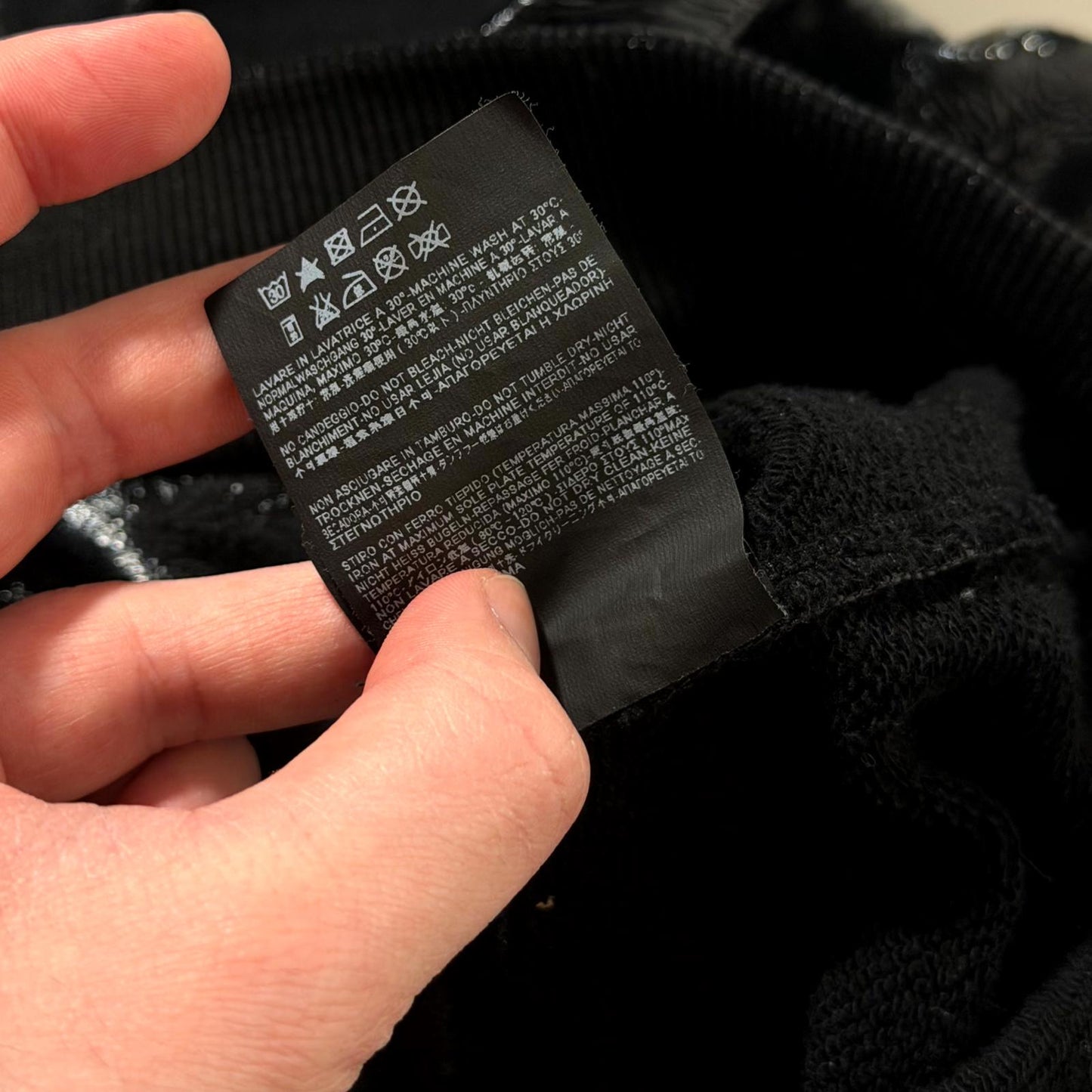 SS16 Saint Laurent Paris Wax Coated Hoodie