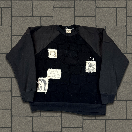 Miju Repairs “Disassociate” Patched Sweater