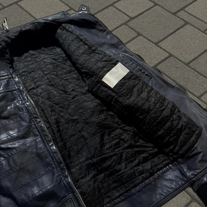 AW08 Dior Homme Leather Napoleon Jacket