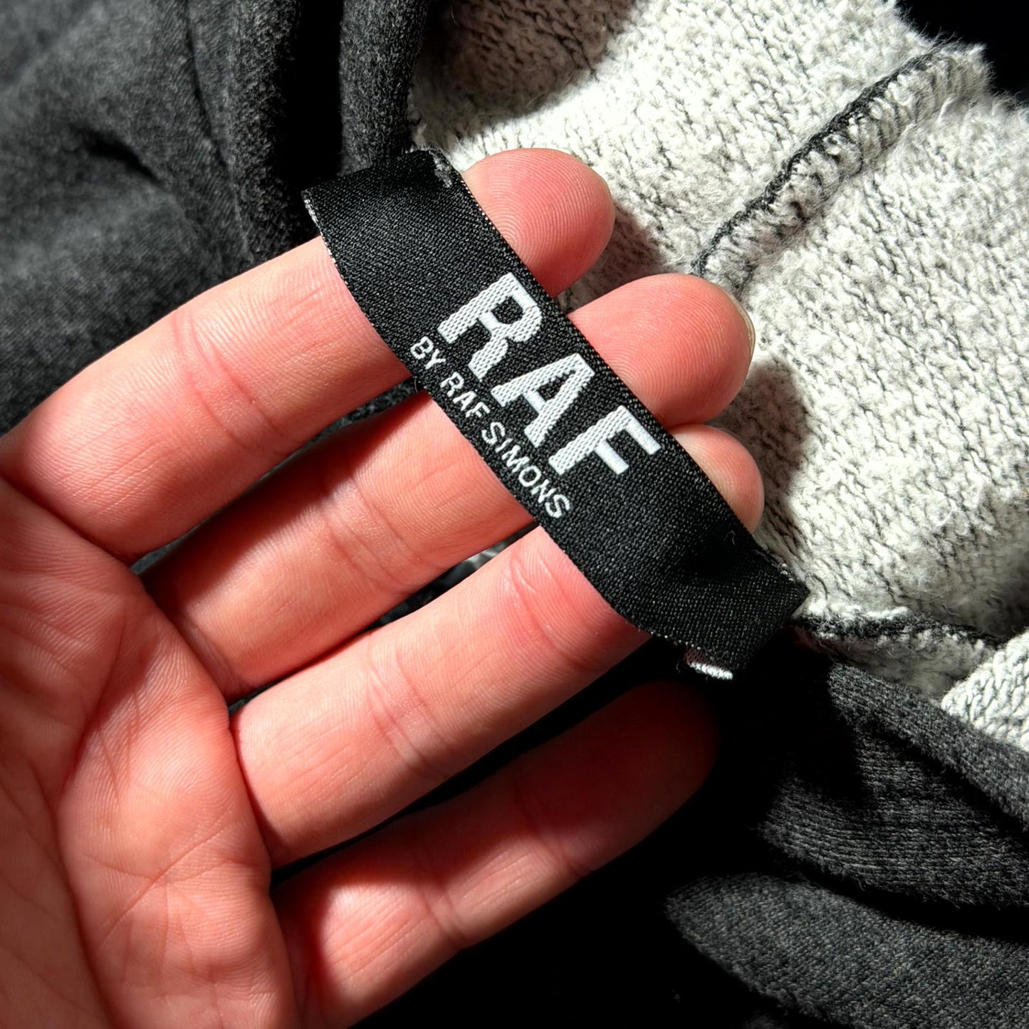 SS07 Raf Simons 'Missing' Hoodie