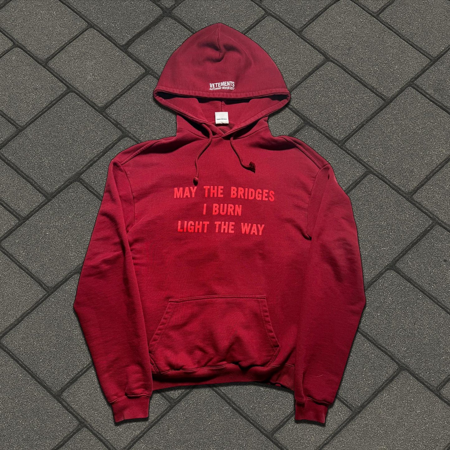 AW17 Vetements Bridges Hoodie