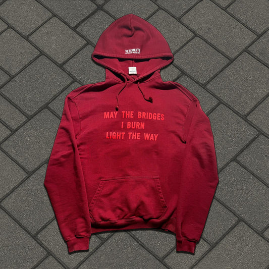 AW17 Vetements Bridges Hoodie