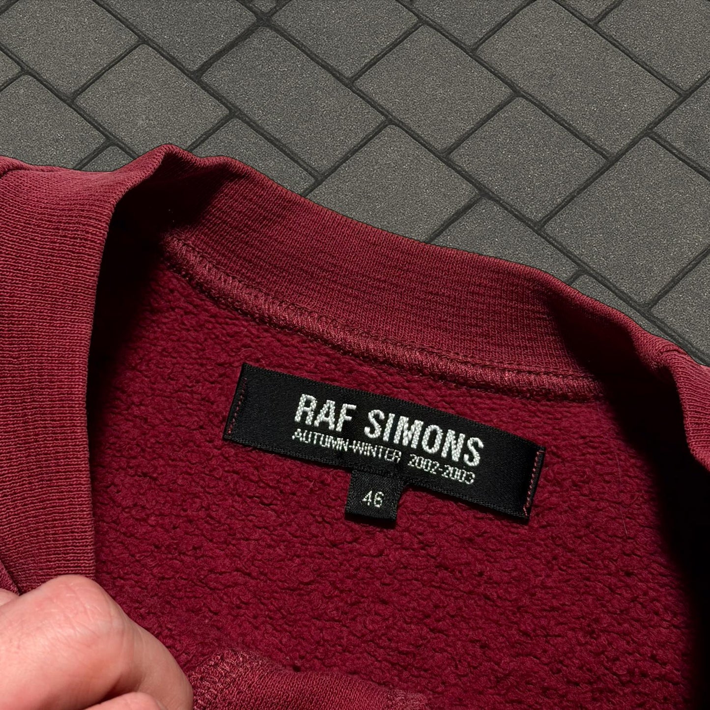 AW02 Raf Simons Virginia Creeper Crewneck