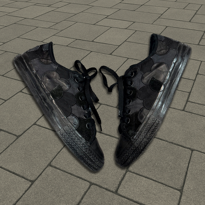 AW/SS03 Number (N)ine Crying Hearts Patch Sneakers