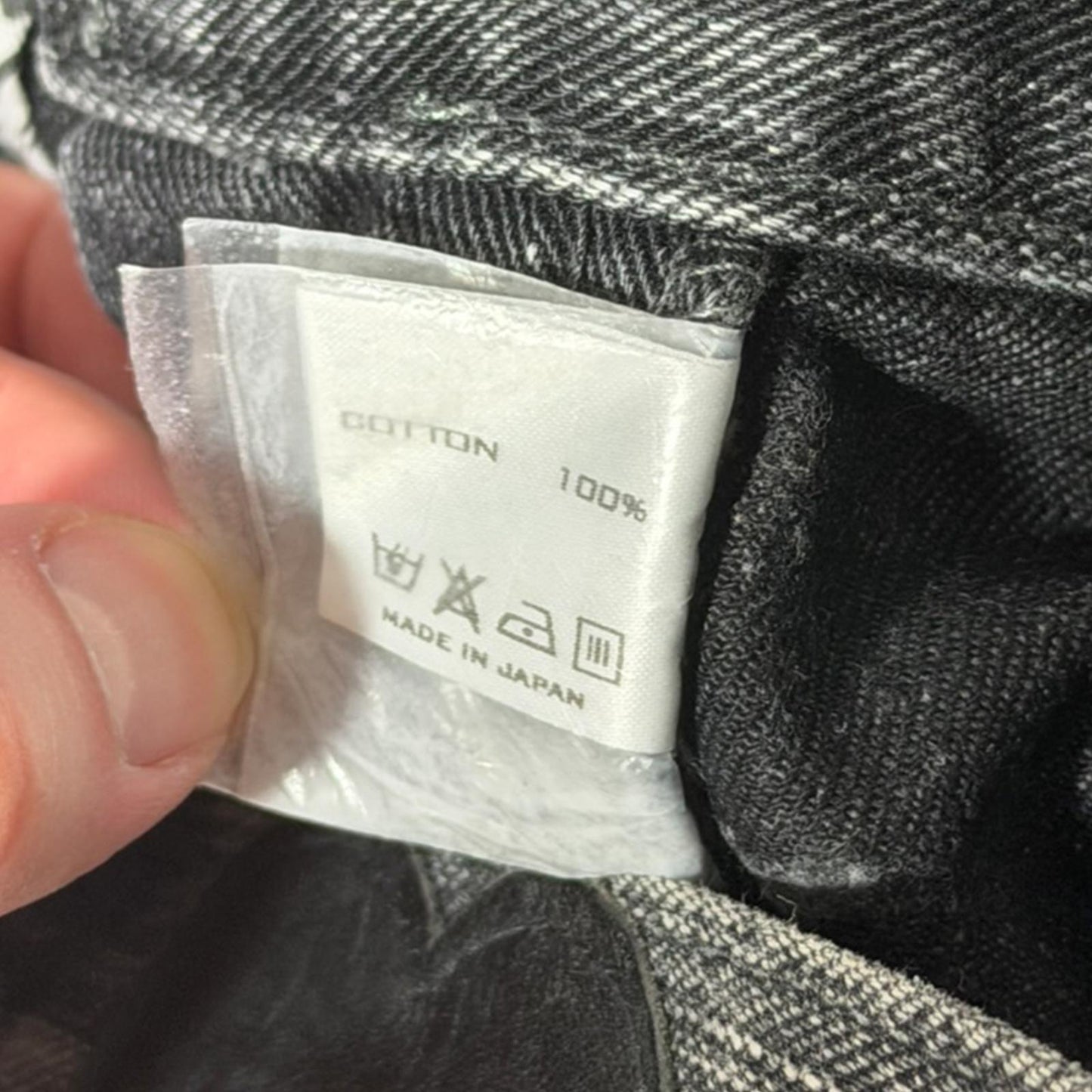 SS04 Number (N)ine Double Pocket Bootcut Pain Denim