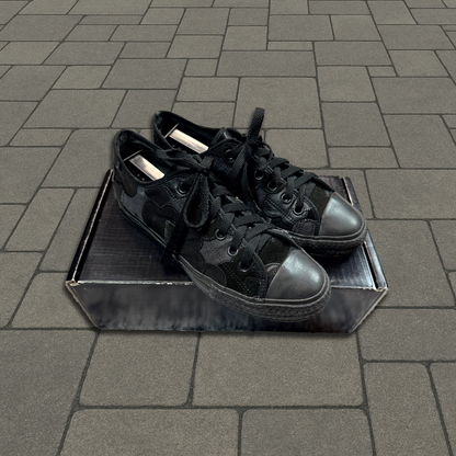 AW/SS03 Number (N)ine Crying Hearts Patch Sneakers