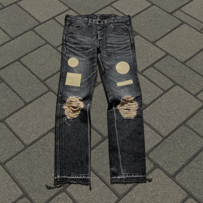AW04 Number (N)ine ‘Give Peace a Chance’ Denim