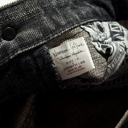AW04 Number (N)ine ‘Give Peace a Chance’ Denim