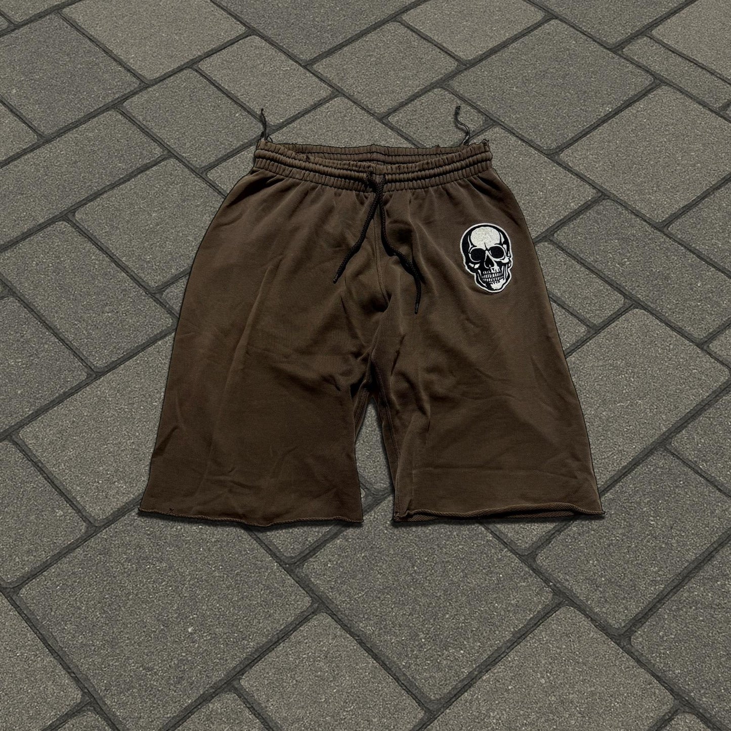SS04 Number (N)ine Brown Skull Shorts