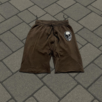 SS04 Number (N)ine Brown Skull Shorts