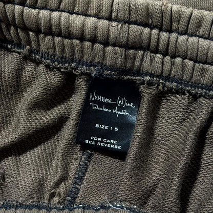 SS04 Number (N)ine Brown Skull Shorts