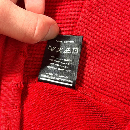 AW05 Number (N)ine Red The High Streets’ Zip Up Hoodie