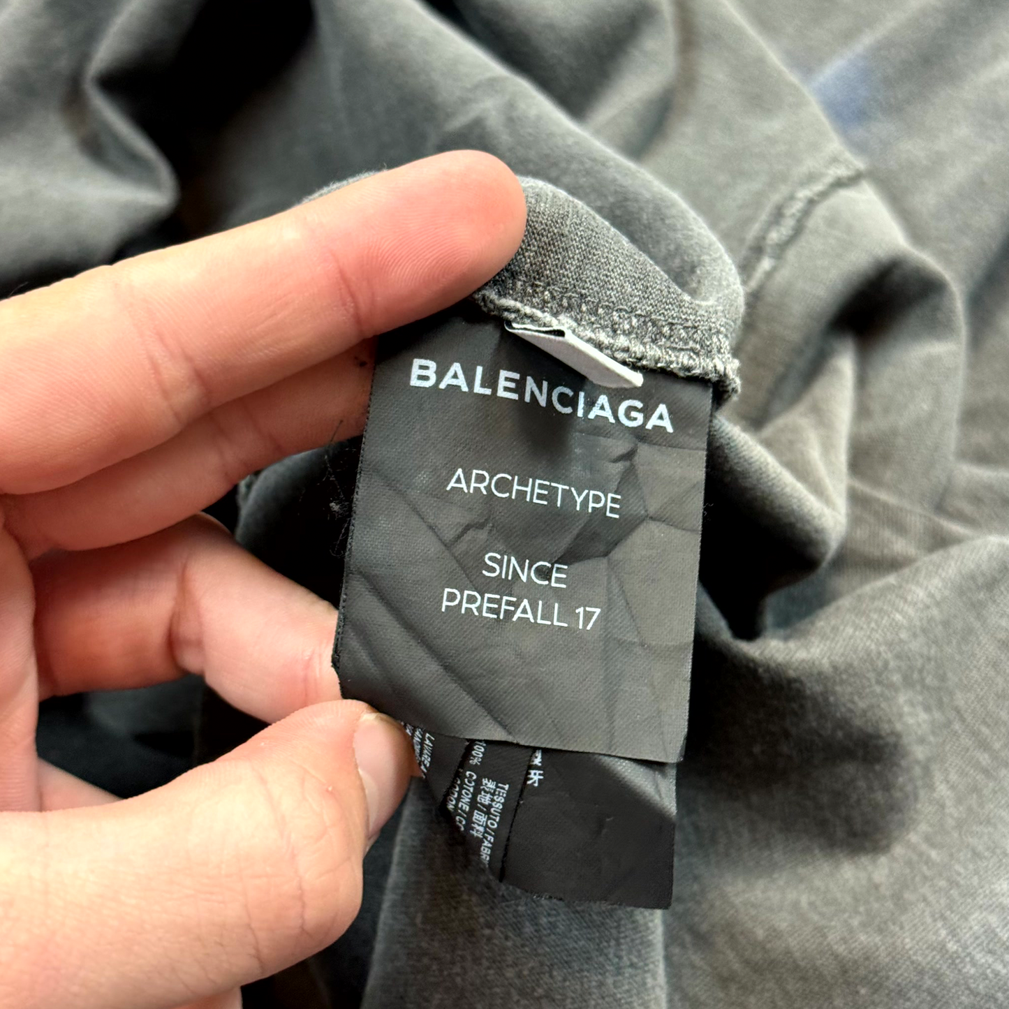 AW17 Balenciaga Paris Skyline Tee