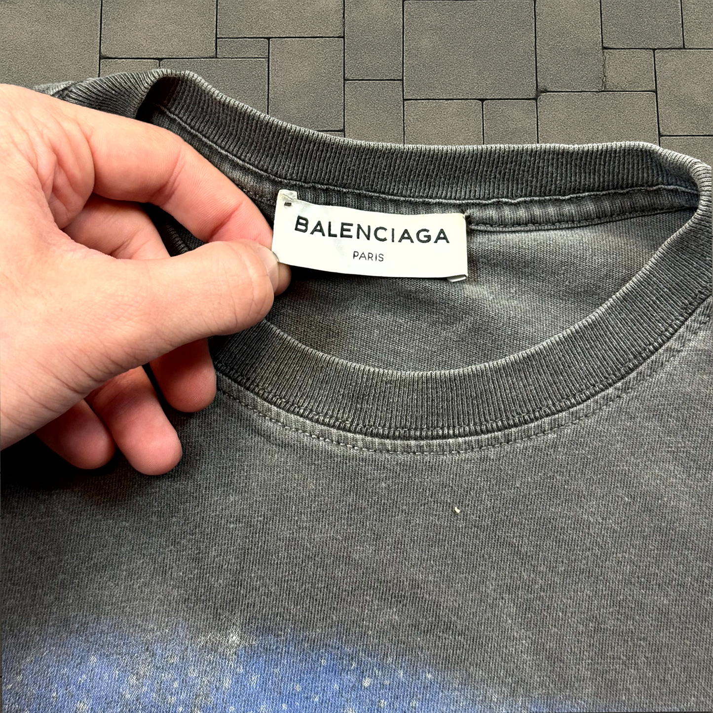 AW17 Balenciaga Paris Skyline Tee