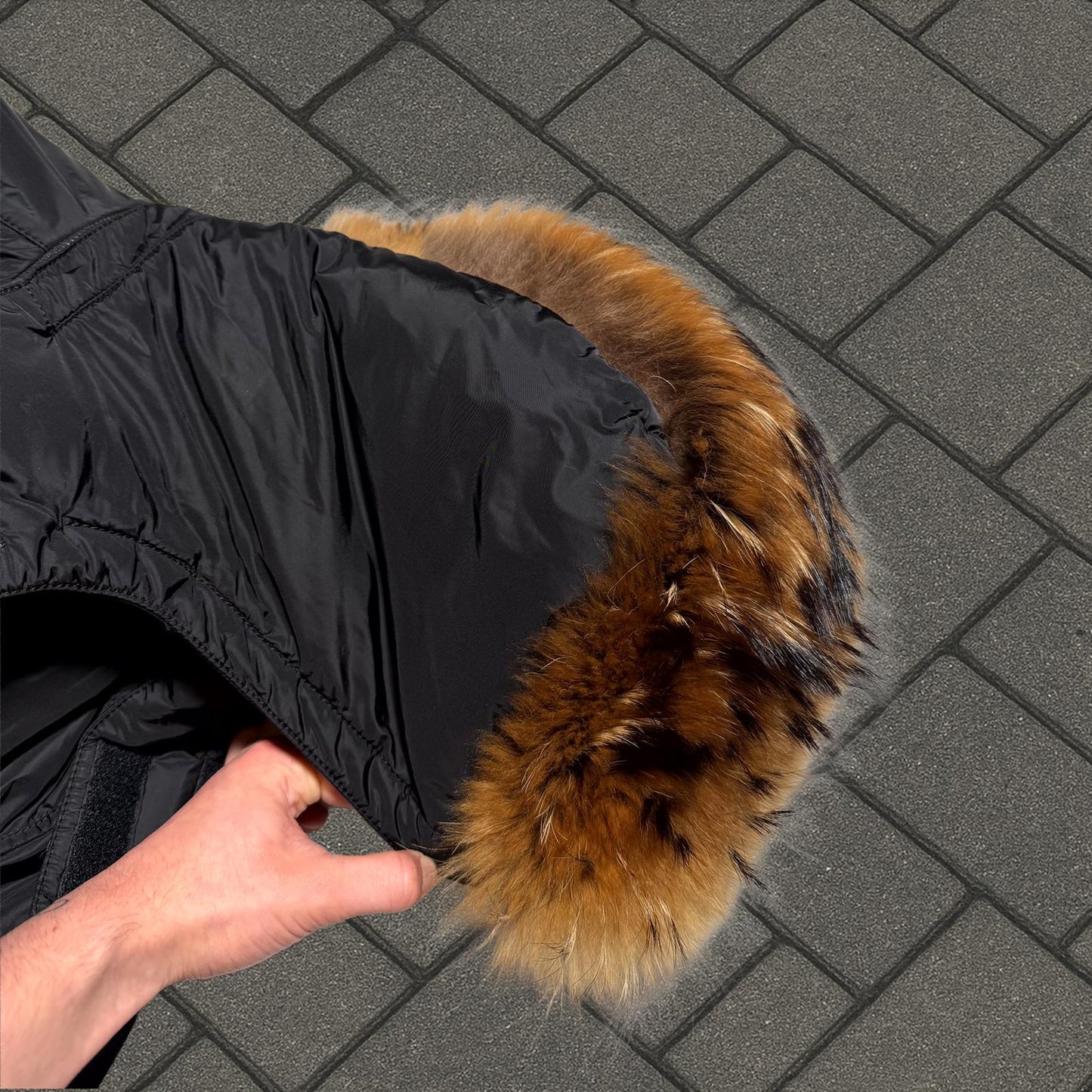 AW08 Prada Mohawk Puffer Jacket