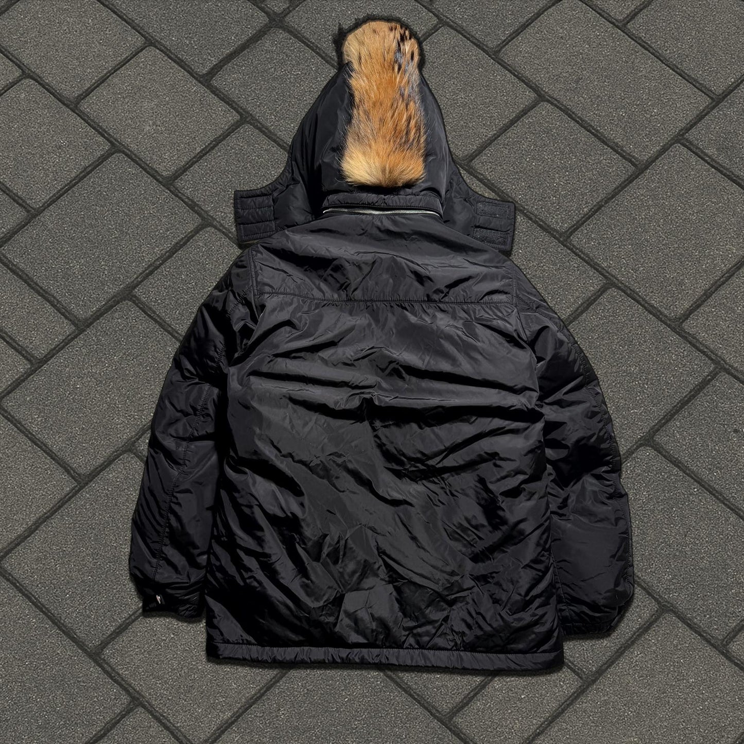 AW08 Prada Mohawk Puffer Jacket