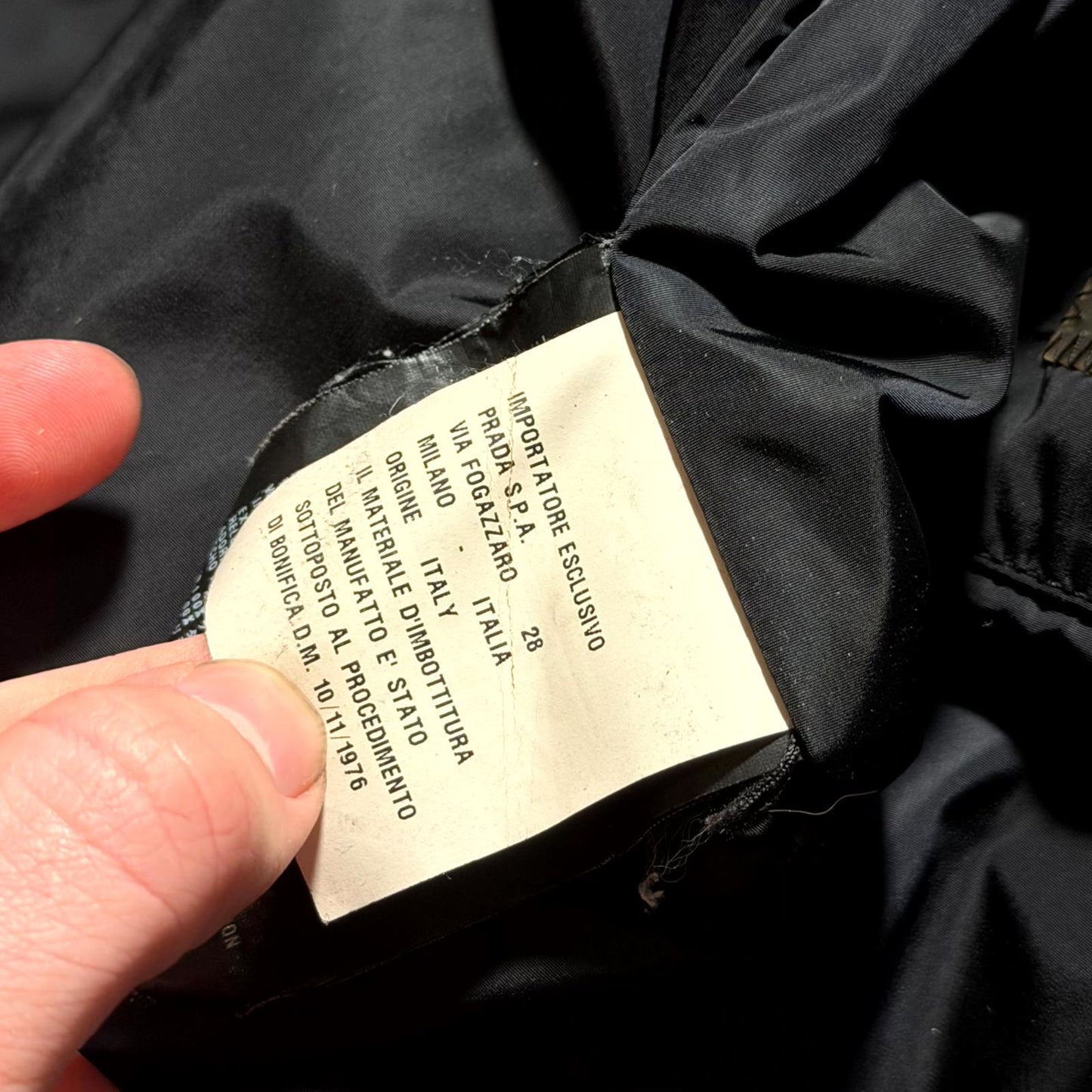 AW08 Prada Mohawk Puffer Jacket