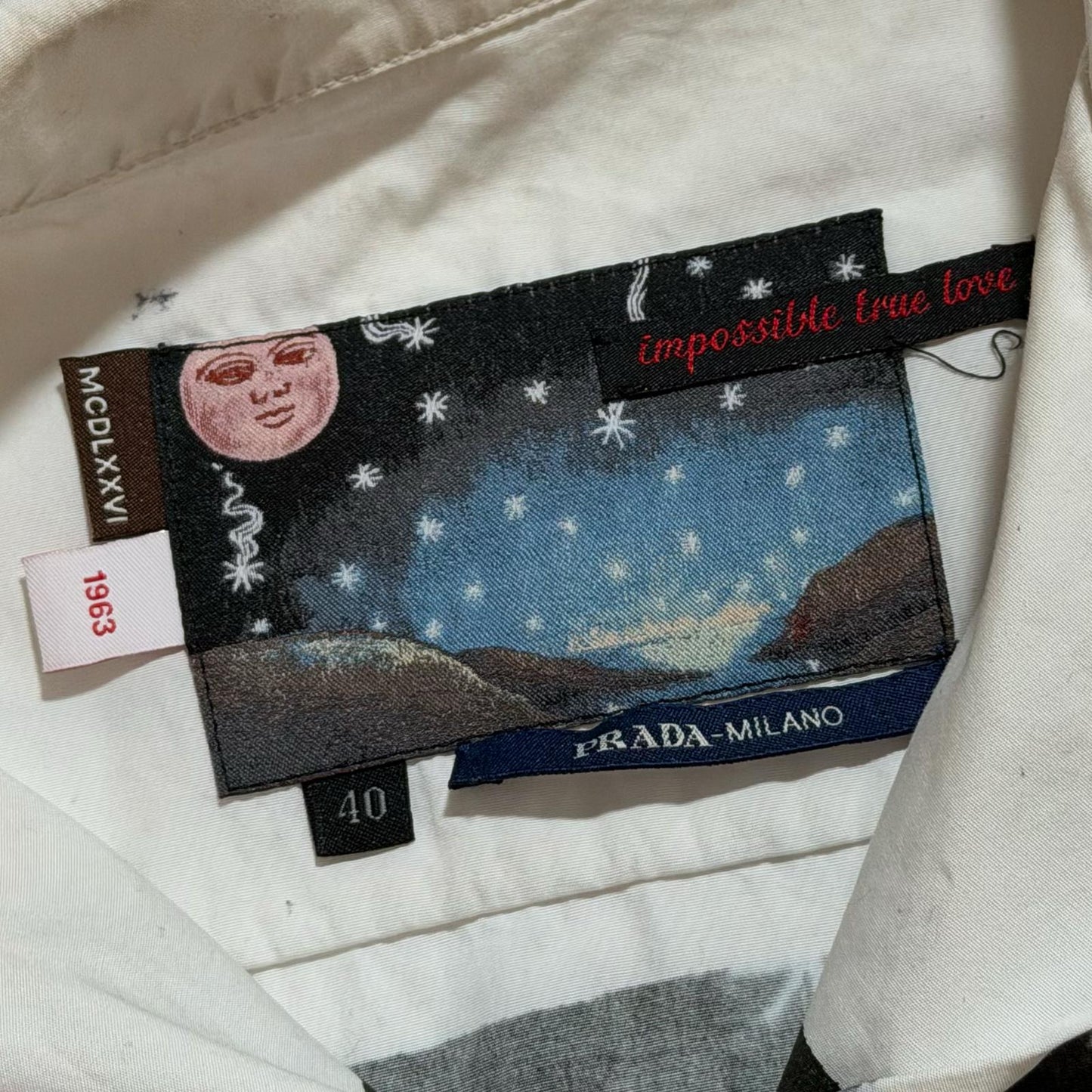 AW16 Prada ‘Impossible Love’ Shirt