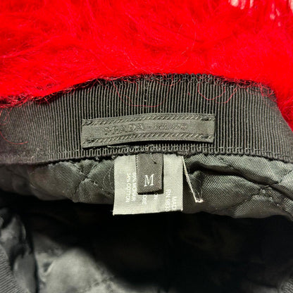 Prada Fur Logo Hat