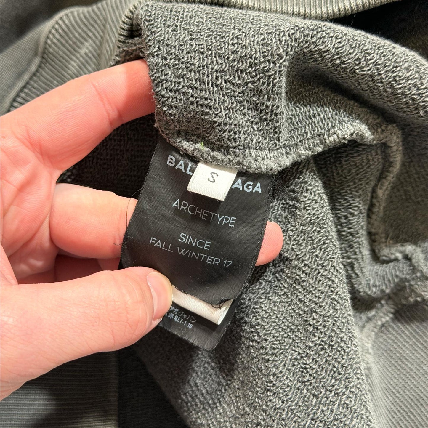 2017 Balenciaga Paris Hoodie