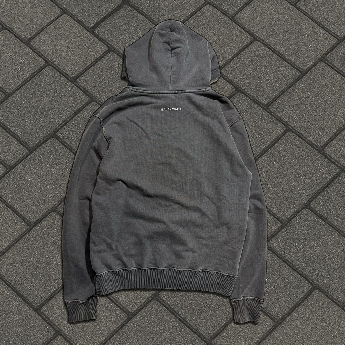 2017 Balenciaga Paris Hoodie