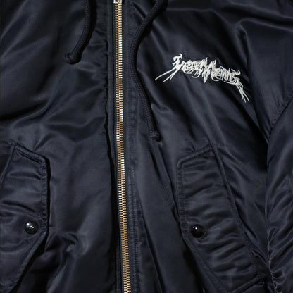 AW17 Vetements ‘Total Fucking Darkness’ Femme Bomber Jacket