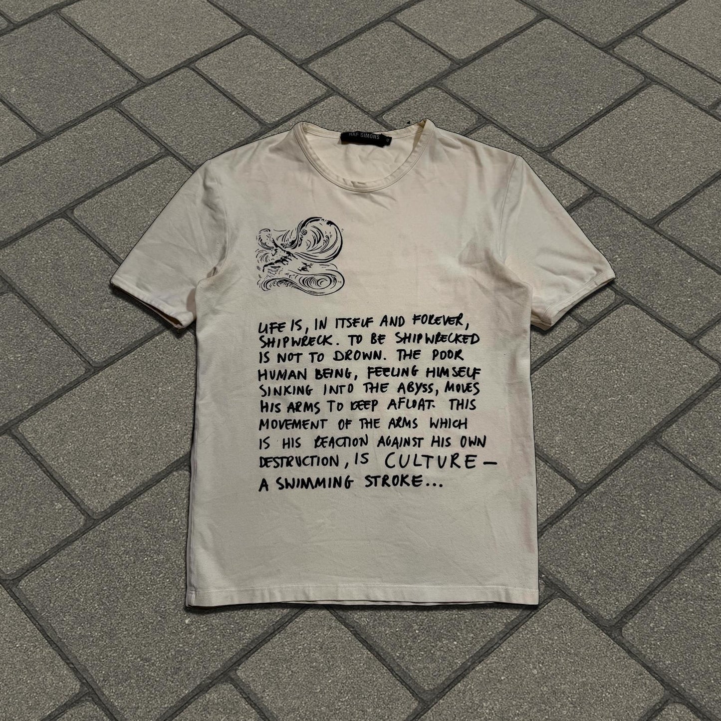 AW04 Raf Simons Shipwreck Tee