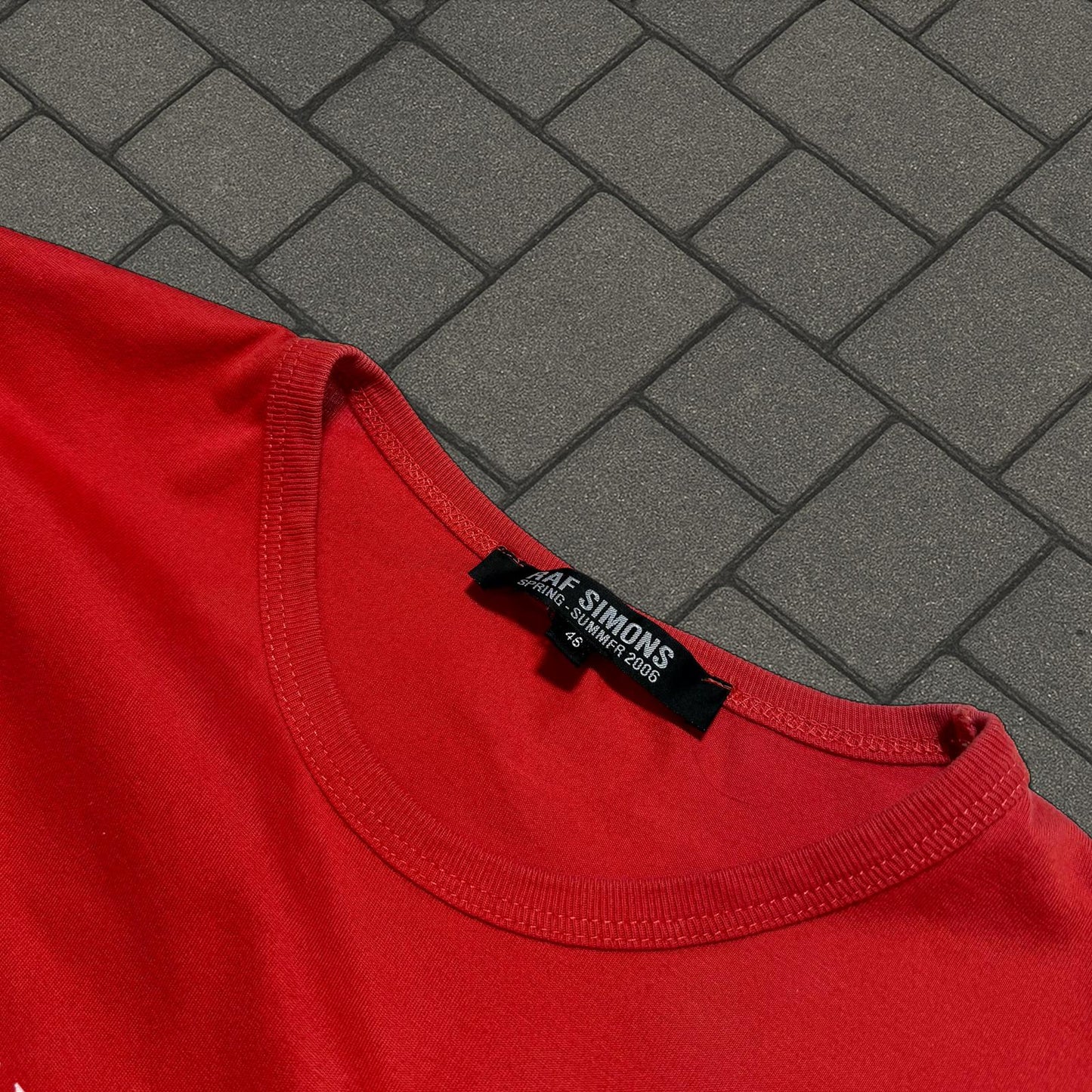 SS06 Raf Simons Icarus Surgit Tank Top