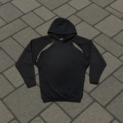 SS03 Raf Simons ‘Consumed’ Runway Cut Out Hoodie