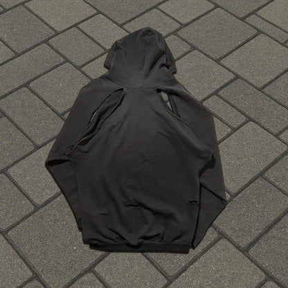 SS03 Raf Simons ‘Consumed’ Runway Cut Out Hoodie