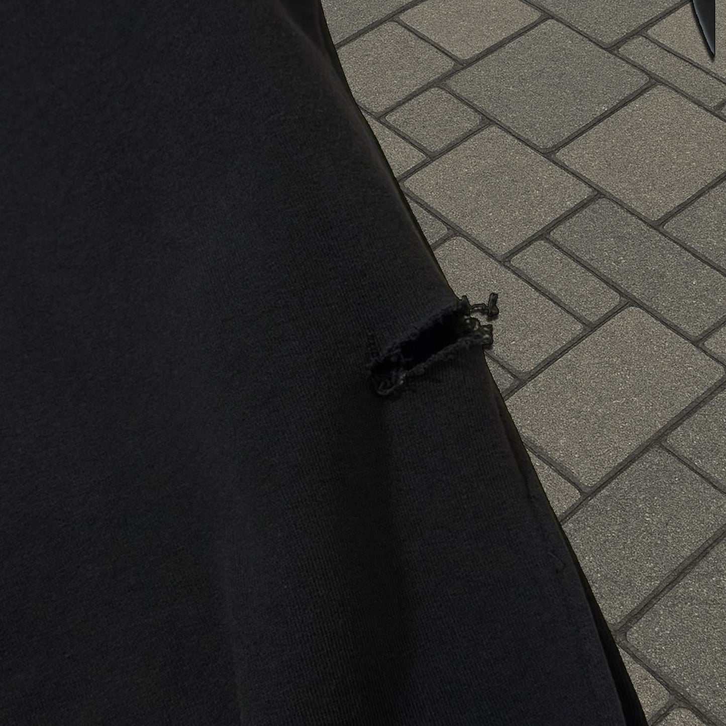 SS03 Raf Simons ‘Consumed’ Runway Cut Out Hoodie
